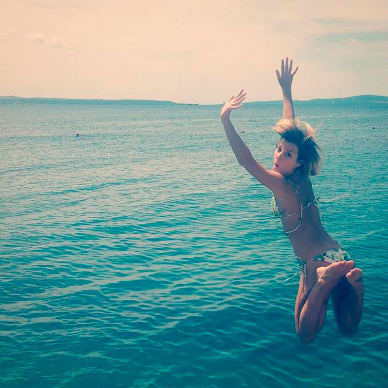 Las vacaciones de Gimena Accardi y Nicolás Vázquez. Foto: Instagram