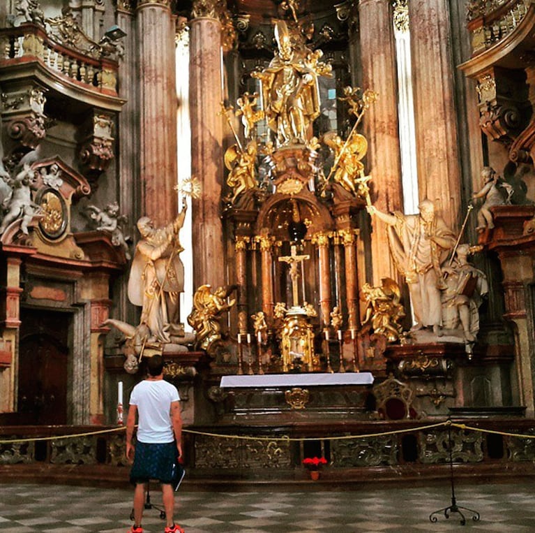 Las vacaciones de Gimena Accardi y Nicolás Vázquez. Foto: Instagram