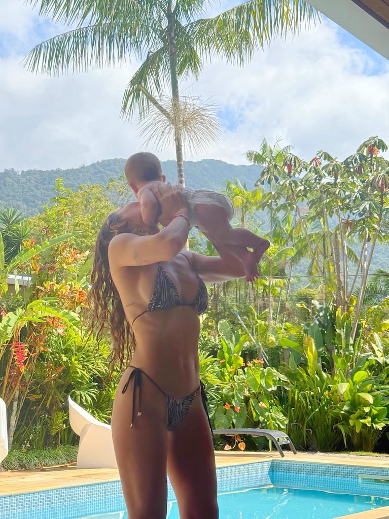 Las vacaciones de Jimena Barón y su familia en Brasil: las mejores fotos | Créditos: Instagram @jmena
