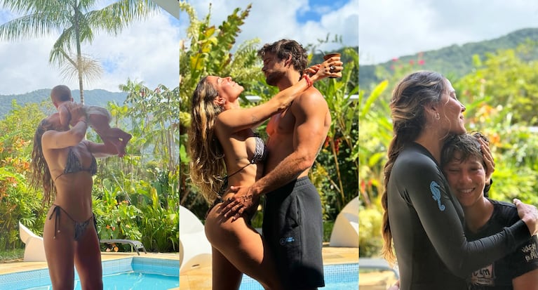 Las vacaciones de Jimena Barón y su familia en Brasil: las mejores fotos | Créditos: Instagram @jmena