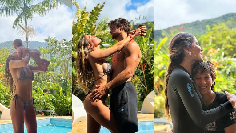 Las vacaciones de Jimena Barón y su familia en Brasil: las mejores fotos | Créditos: Instagram @jmena