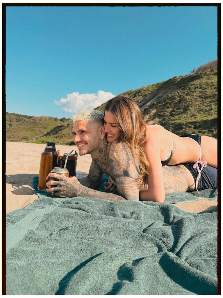 Las vacaciones de la China Suárez y Mauro Icardi con su mascota: fotos y videos en las playas turcas | Créditos: Instagram @mauroicardi