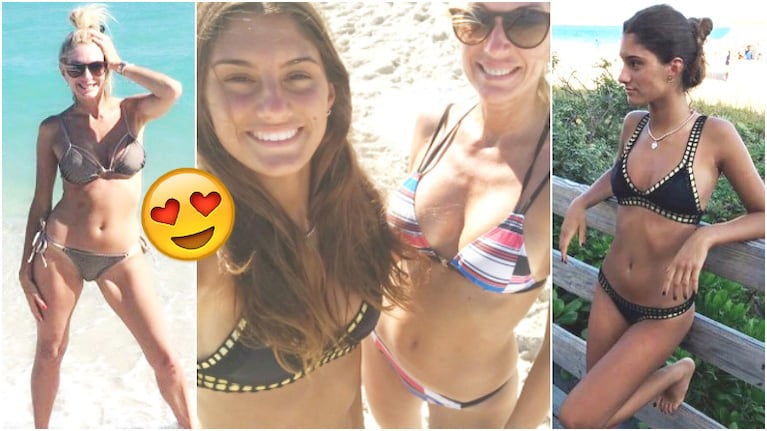 Las vacaciones de la familia Latorre y los lomazos de Yanina y su hija Lola (Fotos: Yanina Latorre e Instagram)