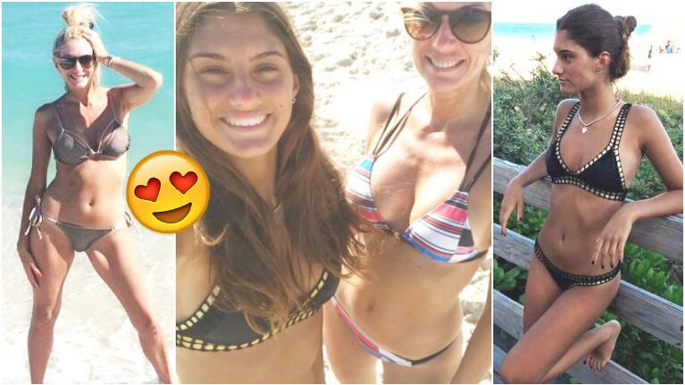 Las vacaciones de la familia Latorre y los lomazos de Yanina y su hija Lola (Fotos: Yanina Latorre e Instagram)