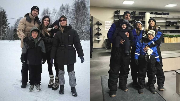 Las vacaciones de Leo Paredes y su familia en Finlandia (Fotos: Instagram qccamilagalantee)