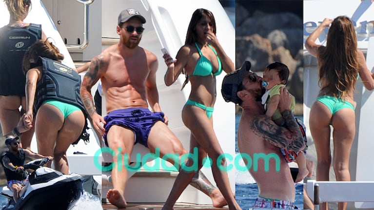 Las vacaciones de Lionel Messi.