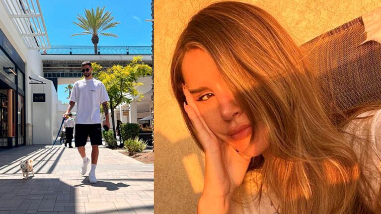 Las vacaciones de Mica Tinelli, Licha López y su mascota en San Diego.