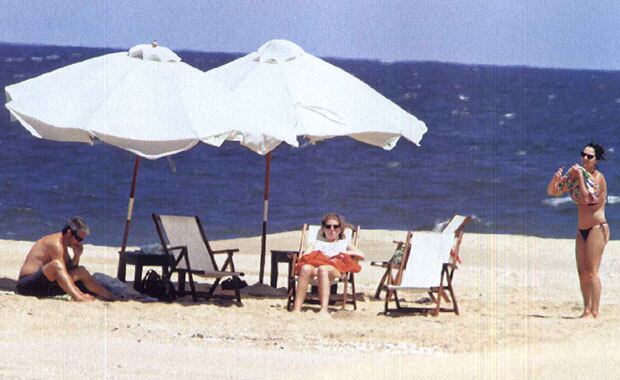 Las vacaciones de Ricardo Darín en Punta del Este. (Foto: revista Gente)