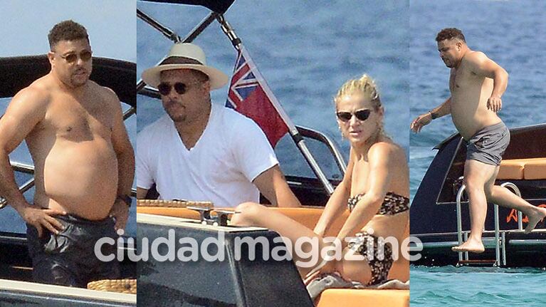 Las vacaciones de Ronaldo: relax total en Formentera junto a su bella y joven novia modelo