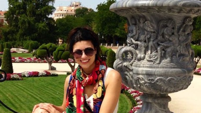 Las vacaciones de Verónica Perdomo en Madrid (Foto: Web).