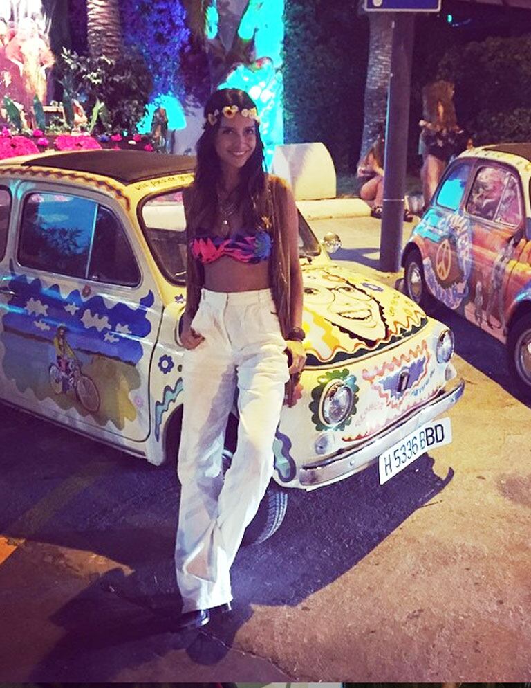 Las vacaciones de Zaira Nara junto a Wanda en Ibiza (Fotos: Instagram). 