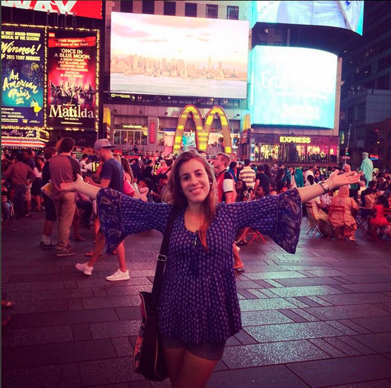 Las vacaciones en Nueva York de Laura Esquivel. Foto: Instagram