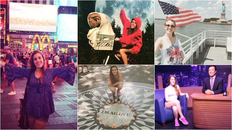 Las vacaciones en Nueva York de Laura Esquivel. Foto: Instagram