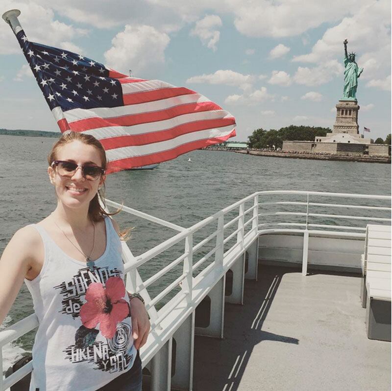 Las vacaciones en Nueva York de Laura Esquivel. Foto: Instagram