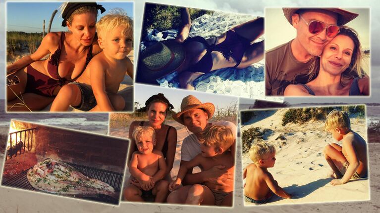 Las vacaciones familiares de Jimena Cyrulnik en Uruguay (Foto: Instagram)