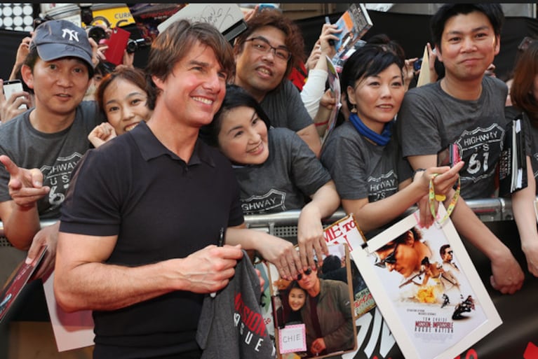 Las vacaciones ideales de Tom Cruise son en Japón