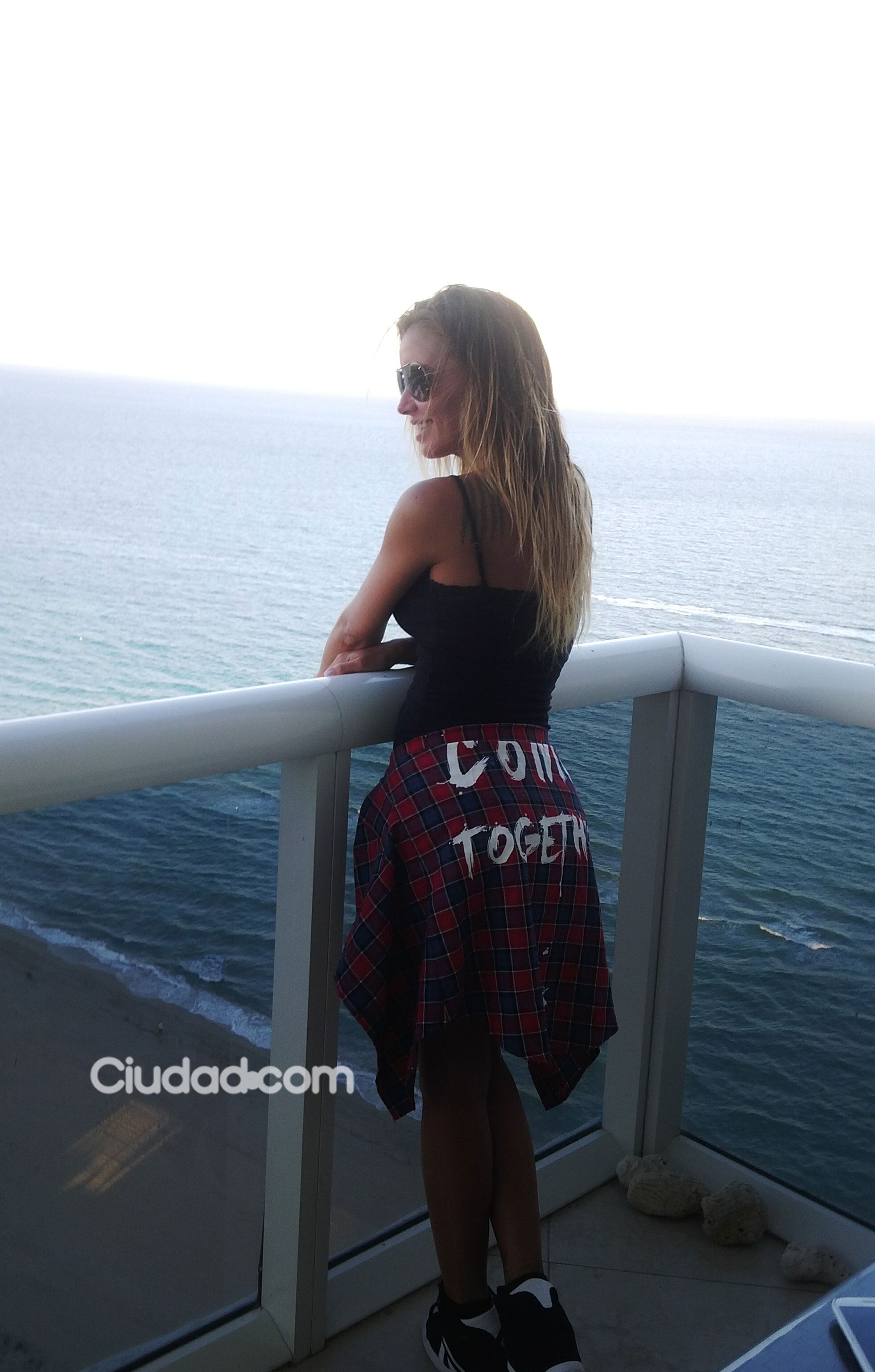 Las vacaciones sexies de Claudia Ciardone en Miami. (Fotos: álbum personal Claudia Ciardone)
