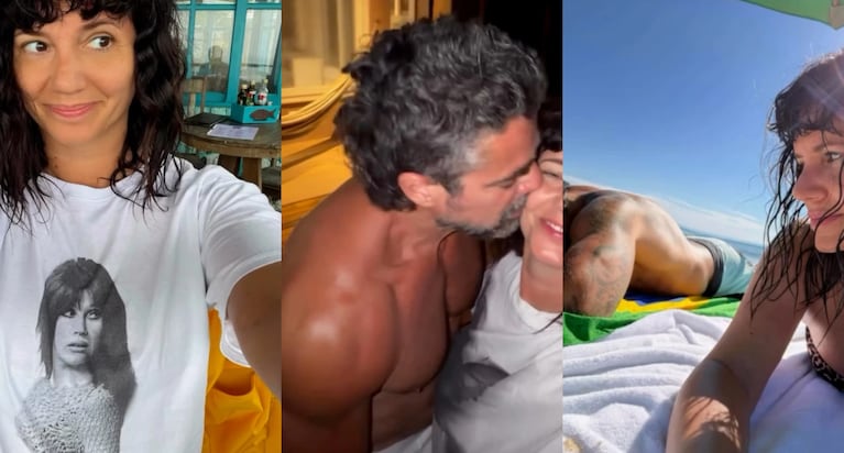 Las vacaciones súper hot de Griselda Siciliani y Luciano Castro en Brasil | Créditos: Captura video Instagram