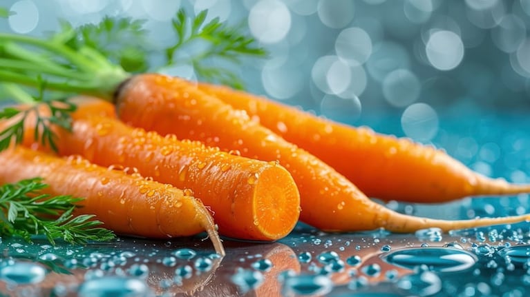 Las zanahorias aportan grandes cantidades de nutrientes al cuerpo. Foto: Freepik