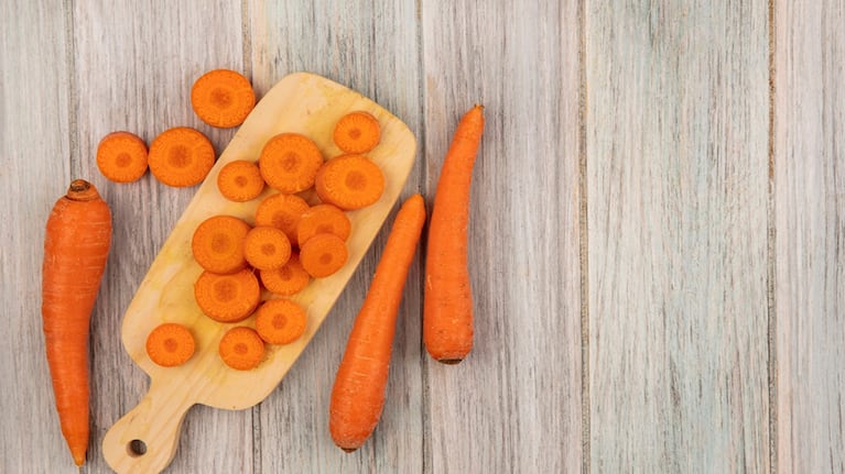 Las zanahorias aportan minerales y vitamina B. (Foto: Freepik)