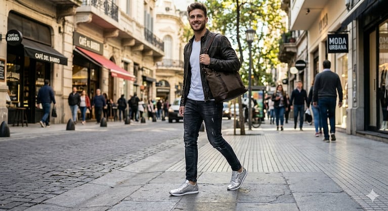 Las zapatillas blancas quedaron atrás: el calzado que domina la moda urbana en 2026. Crédito: Gemini