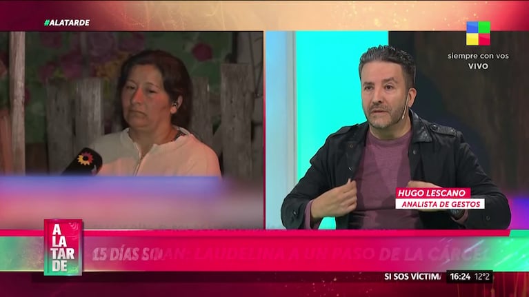 Laudelina, hermana de José Peña y pareja de Antonio Benítez.