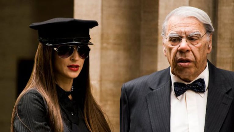 Laura Bruni y Enrique Pinti. (Foto: Cruzadas)