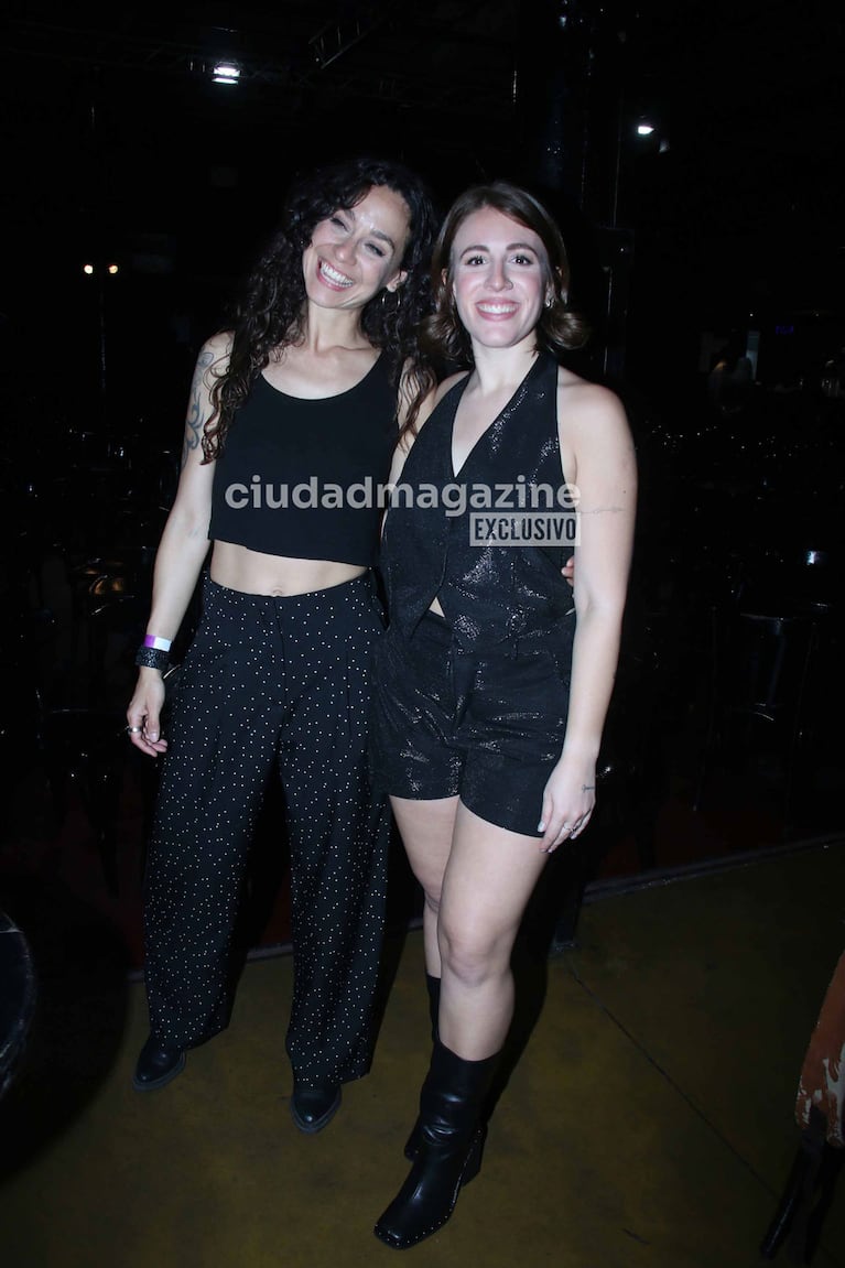 Laura Esquivel presentó de su disco solista y Daniela Herrera la acompañó (Foto: Movilpress).