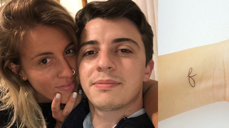 Laura Esquivel se hizo un tatuaje dedicado a su novio.