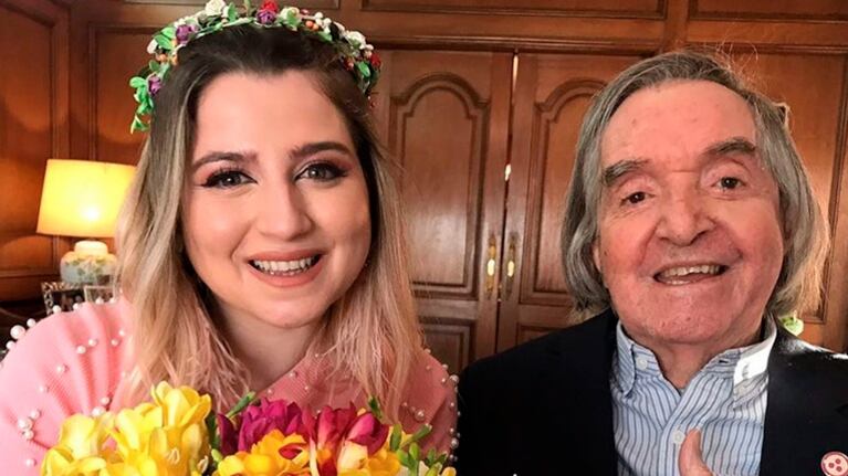 Laura, la nieta de Carlitos Balá, se hizo un conmovedor tattoo en su honor.