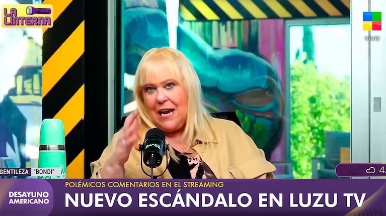 Laura Ubfal destrozó a Marcos Giles: “Es un machista asqueroso” (captura de América TV)