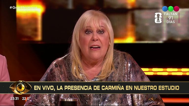 Laura Ubfal en Gran Hermano (Foto: captura de Telefé).