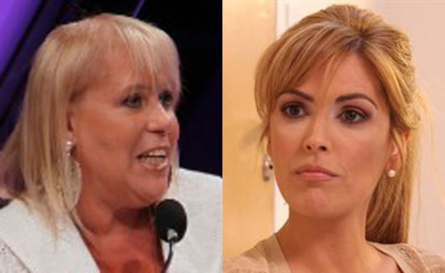 Laura Ubfal y Viviana Canosa, dos periodistas de espectáculos enfrentadísimas (Foto: Web). 