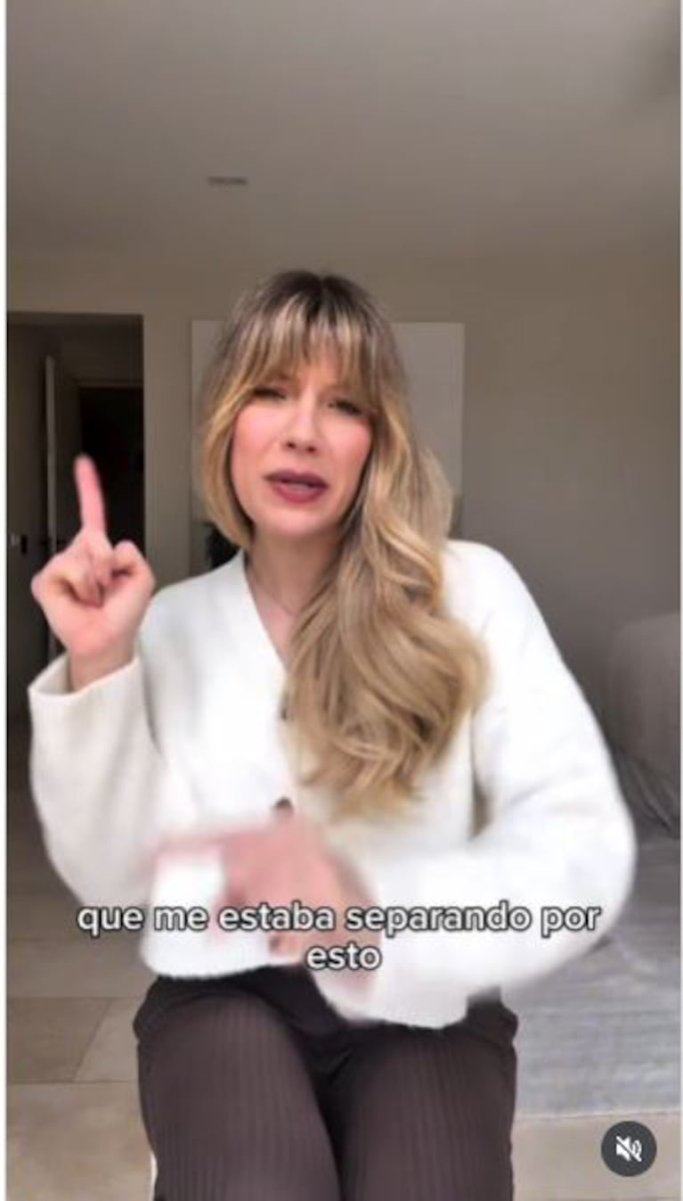 Laurita Fernández contó su experiencia en un video. Captura: Instagram @holasoylaurita