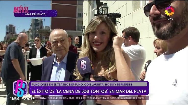 Laurita Fernández habló en Puro Show (Foto: captura de eltrece).