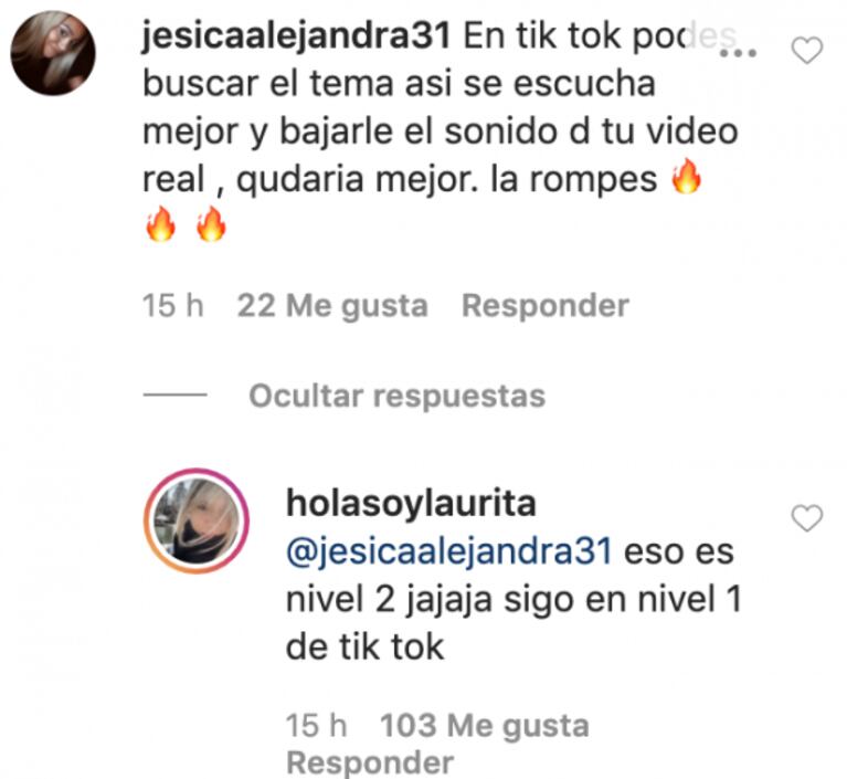 Laurita Fernández la rompió en redes con una coreografía muy sexy... ¡en pijama!
