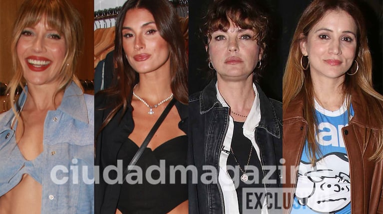Laurita Fernández, Lola Latorre, Dolores Fonzi, Bárbara Lombardo en la noche porteña (Fotos: Movilpress).