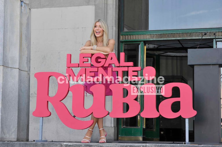 Laurita Fernández presentó Legalmente Rubia (Foto: Movilpress).