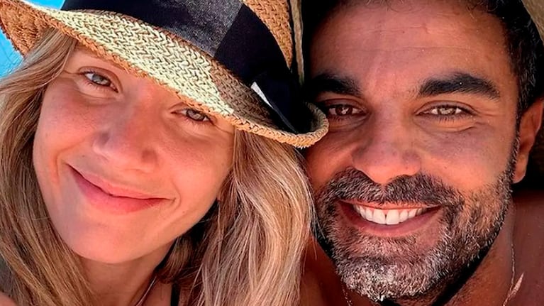 Laurita Fernández sorprendió a su novio Peluca Brusca al cocinarle su torta favorita.