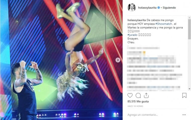 Laurita Fernández, tajante, a horas de su debut en Bailando 2018: "Empieza la competencia y me pongo la gorra"