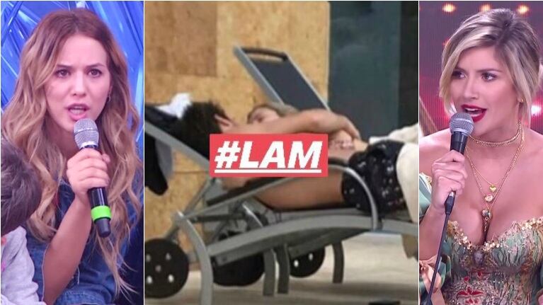 Laurita Fernández y Cabré, a puro descanso y mimo tras el cruce de la jurado con Flor Vigna en el Bailando (Fotos: LAM y Capturas)