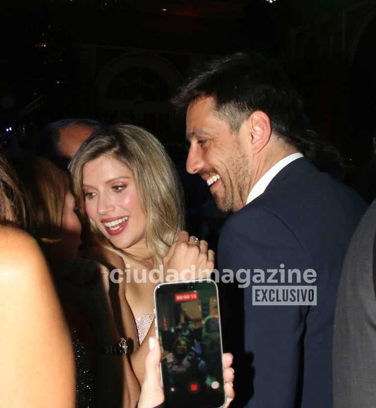 Laurita Fernández y Matías Busquet en la Gala Fundaleu (Foto: Movilpress).