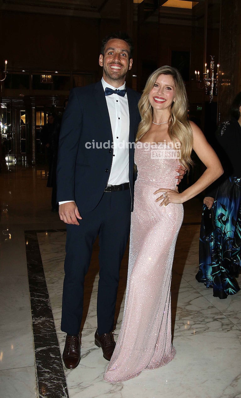 Laurita Fernández y Matías Busquet en la Gala Fundaleu (Foto: Movilpress).