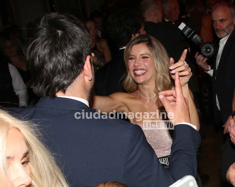 Laurita Fernández y Matías Busquet en la Gala Fundaleu (Foto: Movilpress).