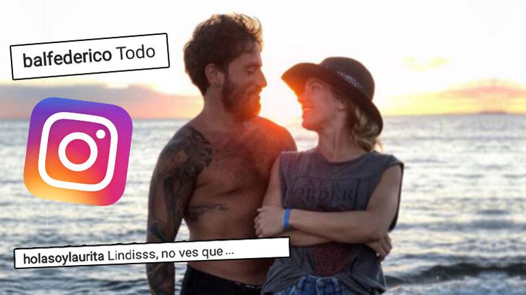 Laurita Fernández y su divertido reclamito a Fede Bal: Lindis, ¿no ves que la foto no favorece a ninguno?