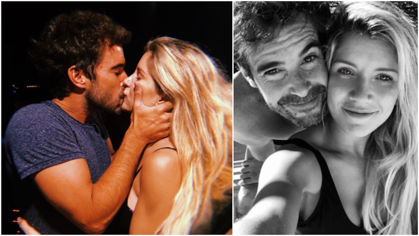 Laurita Fernández y su romántica foto con Nicolás a los besos: Soy una mujer feliz
