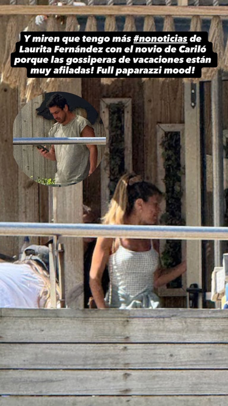 Laurita Fernández ya se muestra en público con su novio Matías Busquet: las fotos del romance en Cariló
