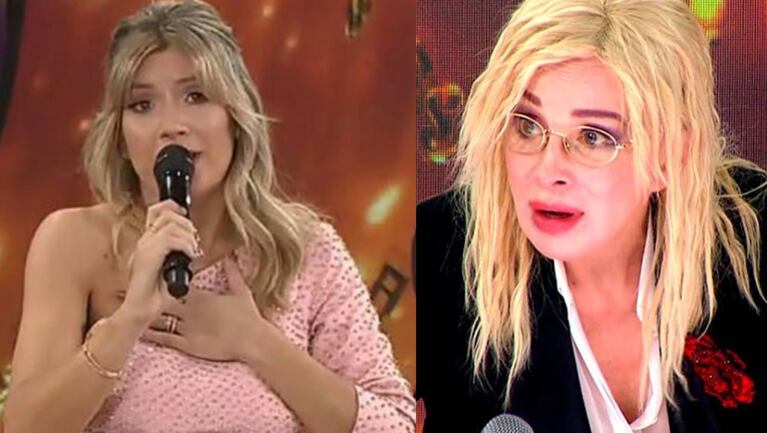 Laurita y Nacha charlaron en privado, tras el fuerte cruce al aire.