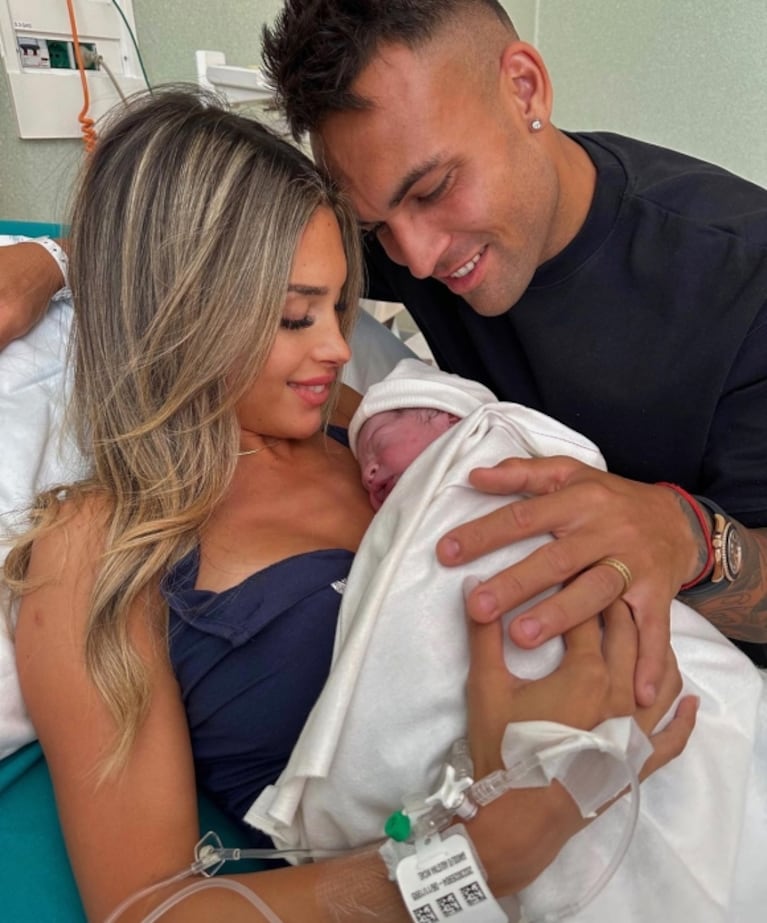 Lautaro Martínez fue papá por segunda vez junto a Agustina Gandolfo: la tierna foto de Theo