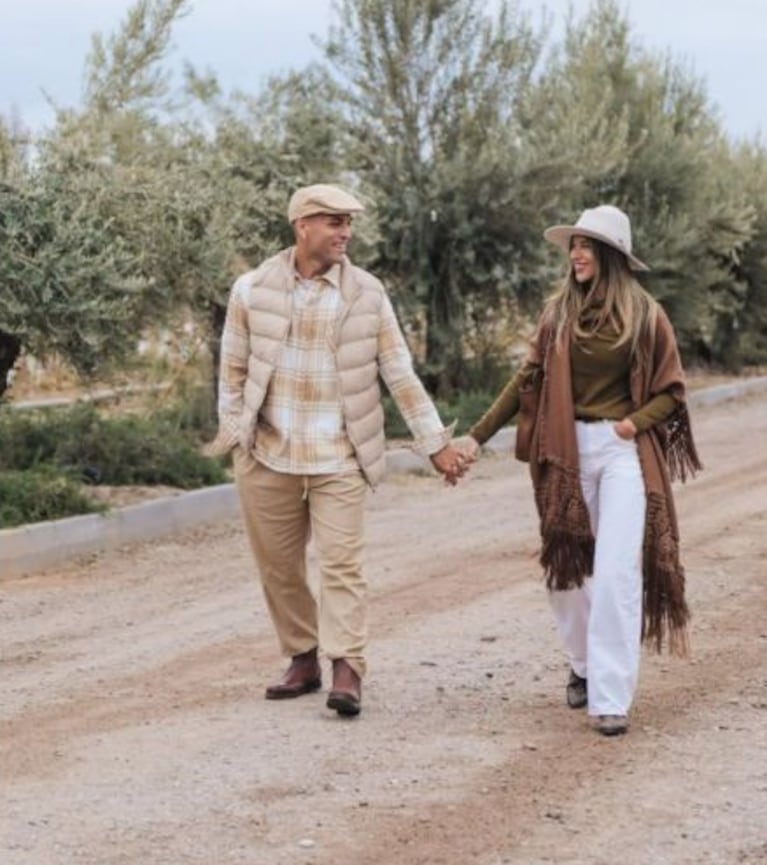 Lautaro Martínez y Agustina Gandolfo lanzaron un negocio gastronómico en Mendoza: de qué se trata | Créditos: Instagram @agus.gandolfo